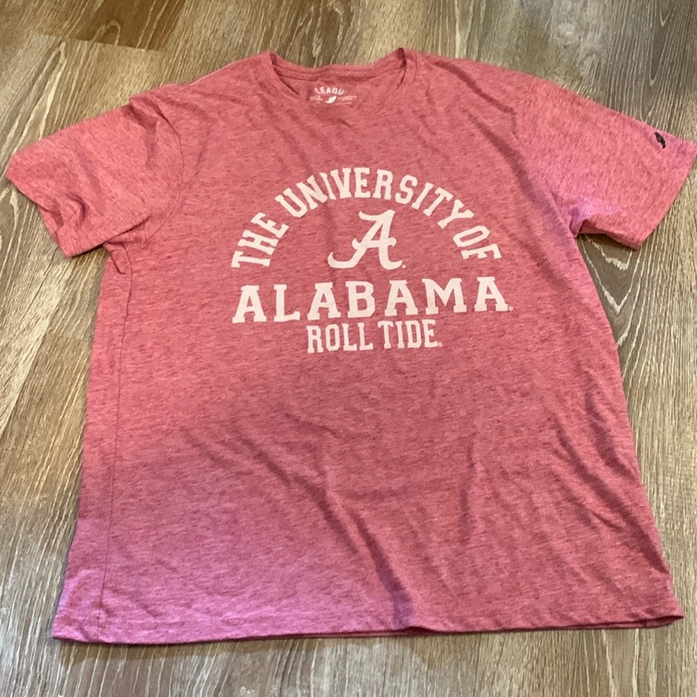 Red medium university of Alabama short sleeve shirt.
